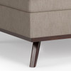 Owen - Square Coffee Table Storage Ottoman - Natural