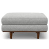 Morrison - Upholstered Sofa And Ottoman Set - Mist Gray