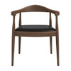 Kelly - Dining Chair - Black / Brown
