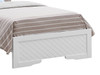 Twin Elegant Bed - Silver Champagne
