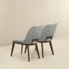 Blake - Dining Chair (Set of 2) - Brown / Light Gray