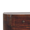 Lunar - 2 Drawer Floating Nightstand - Chestnut