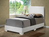 Twin Bed For All Ages Charming - White