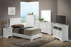 Twin Bed For All Ages Charming - White