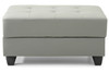 Chic Contemporary Ottoman - Gray