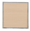 Chic Transitional Wall Mirror - Gray