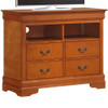 Elegant Media Chest For Your Living Space - Oak