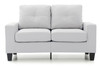 Newbury - Modular Loveseat - White