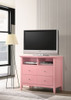 Charming TV Media Chest - Pink