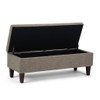 Monroe - Storage Ottoman - Fawn Brown