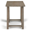 Sawhorse - Writing Desk - Distressed Gray