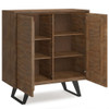 Lowry - Medium Storage Cabinet - Rustic Natural Aged Brown