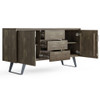 Lowry - Sideboard Buffet - Distressed Gray