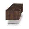 Lowry - Handcrafted, TV Media Stand - Distressed Charcoal Brown