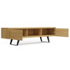 Lowry - Handcrafted TV Media Stand - Oak