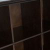 Acadian - 8 Cube Storage Sofa Table - Brunette Brown