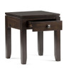 Cosmopolitan - End Table - Mahogany Brown