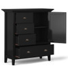 Redmond - Medium Storage Cabinet - Black