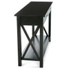 Kitchener - Console Sofa Table - Hickory Brown