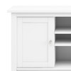 Warm Shaker - Handcrafted TV Media Stand - White