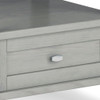 Warm Shaker - End Table - Fog Gray