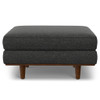 Morrison - Upholstered Sofa And Ottoman Set - Charcoal Gray