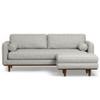 Morrison - Sofa And Ottoman Set - Mist Gray