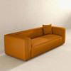 Marshall - Modern Boucle Sofa - Dark Yellow