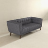 Addison - Large Sofa - Brown / Dark Gray