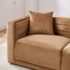 Solo - Corner Sectional Sofa With Ottoman - Cognac
