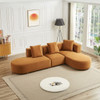 Orby - Sectional Sofa Right Facing - Cognac