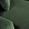 Mar - Sectional Sofa Left Facing - Green