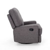 Wide Manual Standard Recliner - Charcoal