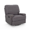 Wide Manual Standard Recliner - Charcoal