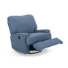 Wide Manual Standard Recliner - Navy Blue