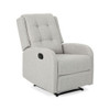 Wide Manual Standard Recliner - Beige