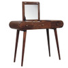 Round Dressing Table - Caramel