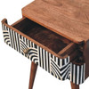 Inlay - Edessa Bone Bedside Table - Caramel