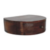 Lunar - 1 Drawer Floating Nightstand - Chestnut