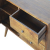 Carved Sideboard - Chestnut