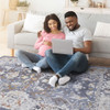 Payas - 6' X 9' Traditional Area Rug - Blue