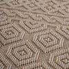 Guros - 5' X 7' Geometric Indoor / Outdoor Area Rug - Mocha