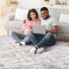Payas - 2' X 8' Geometric Runner Rug - Beige