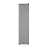 Guros - 2' X 8' Geometric Indoor / Outdoor Area Rug - White