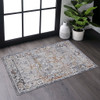 Payas - 2' X 3' Traditional Area Rug - Ivory / Gray