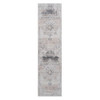 Payas - 2' X 8' Medallion Runner Rug - Cream / Beige