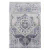 Payas - 5' X 7' Medallion Area Rug - Cream / Blue