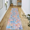 Maval - 2'6'' X 10' Washable Runner Rug - Multi