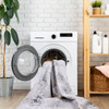 Maval - 3' X 5' Washable Area Rug - Gray