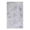Maval - 9' X 12' Washable Area Rug - Gray / Gold